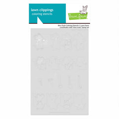 Lawn Fawn Stencil Mice Tools
