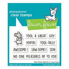 Lawn Fawn Clear Stamps Mice Tools Add-On