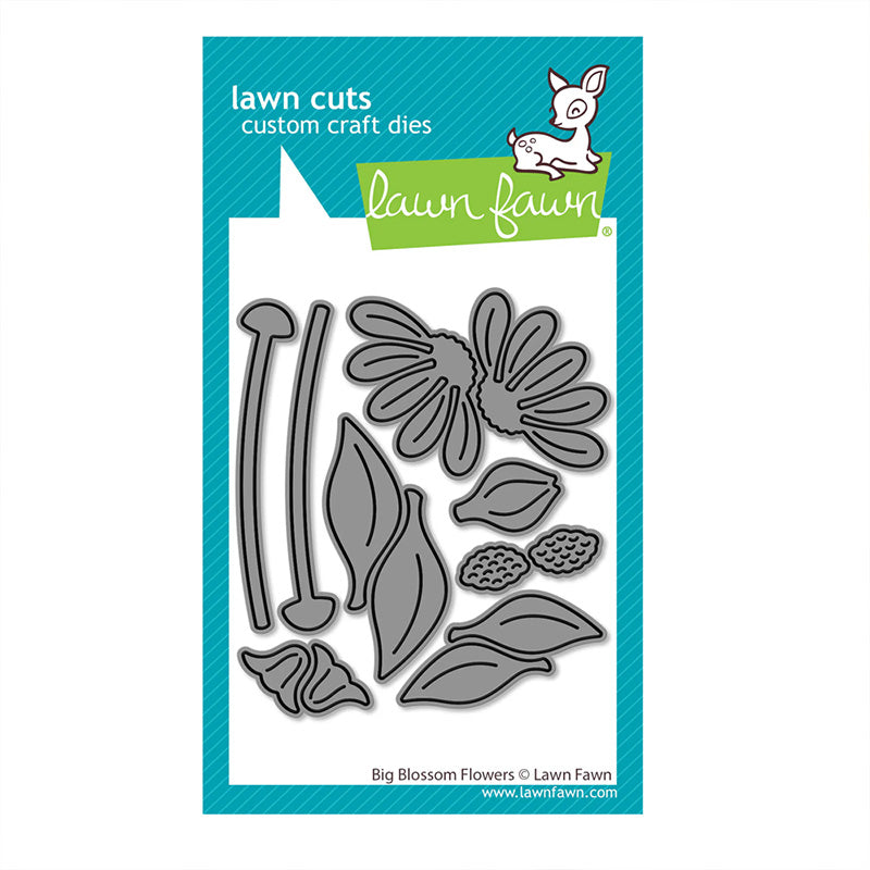 Lawn Fawn Dies Big Blossom Flowers
