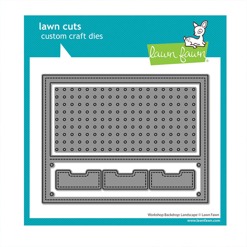 Lawn Fawn Dies Workshop Backdrop Landscape