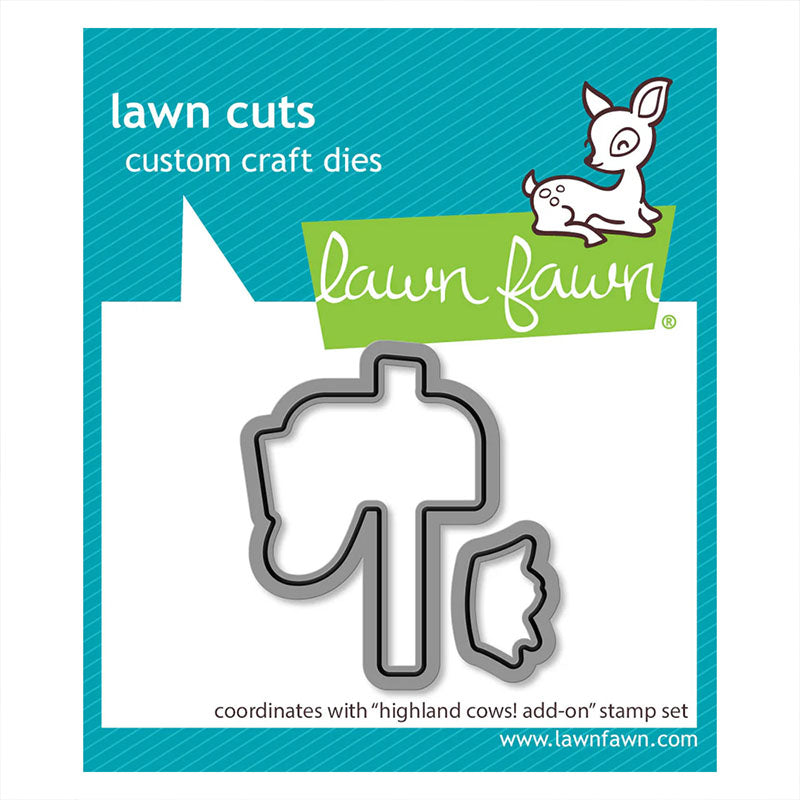 Lawn Fawn Dies Highland Cows! Add-On