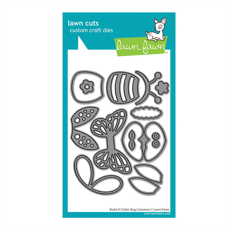 Lawn Fawn Dies Build-A-Critter Bug Costumes