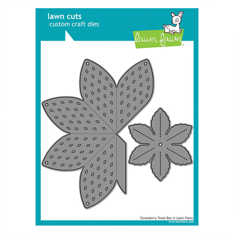 Lawn Fawn Dies Strawberry Treat Box