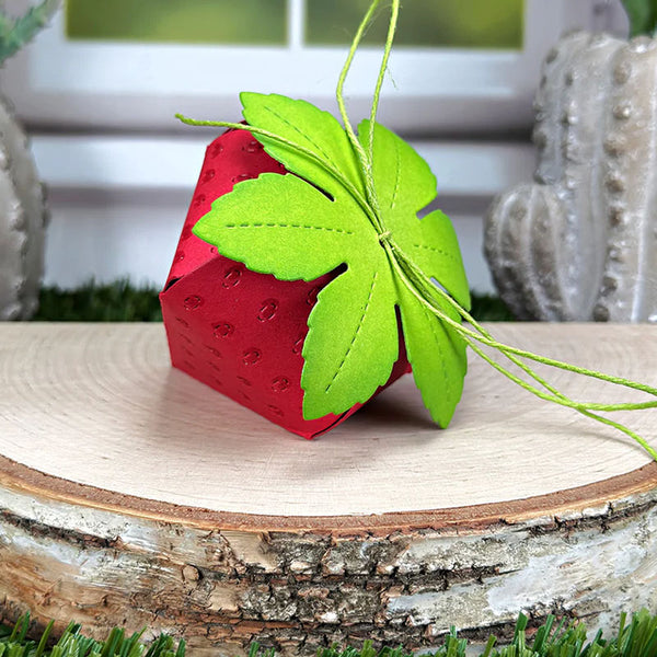 Lawn Fawn Dies Strawberry Treat Box