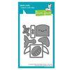 Lawn Fawn Dies Tiny Gift Box Whale And Dolphin Add-On