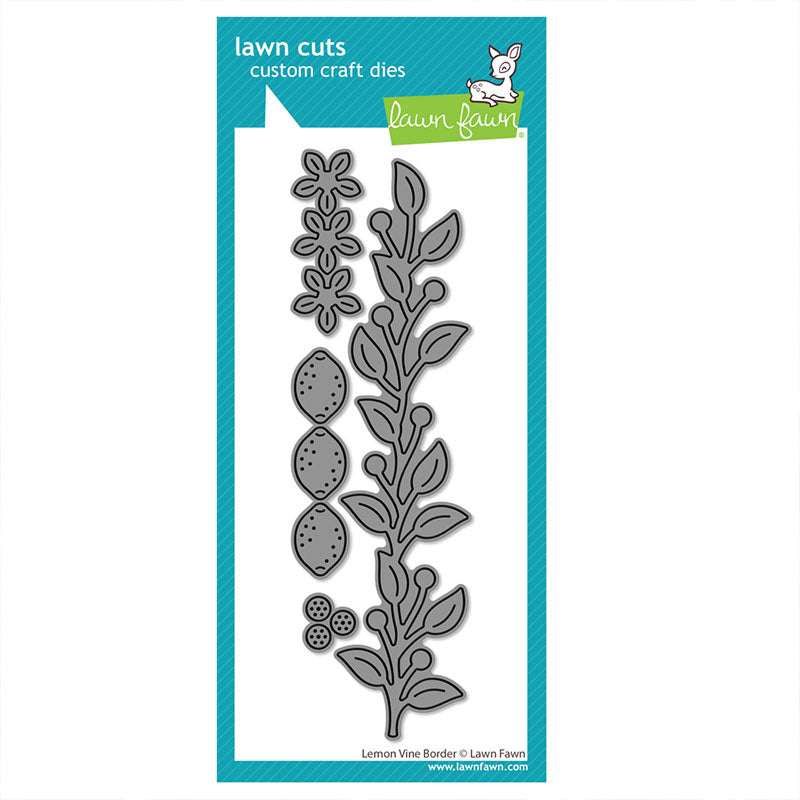 Lawn Fawn Dies Lemon Vine Border