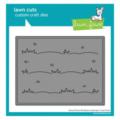 Lawn Fawn Dies Grassy Pasture Backdrop: Landscape
