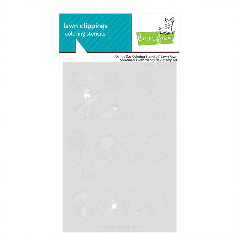 Lawn Fawn Stencil Dandy Day