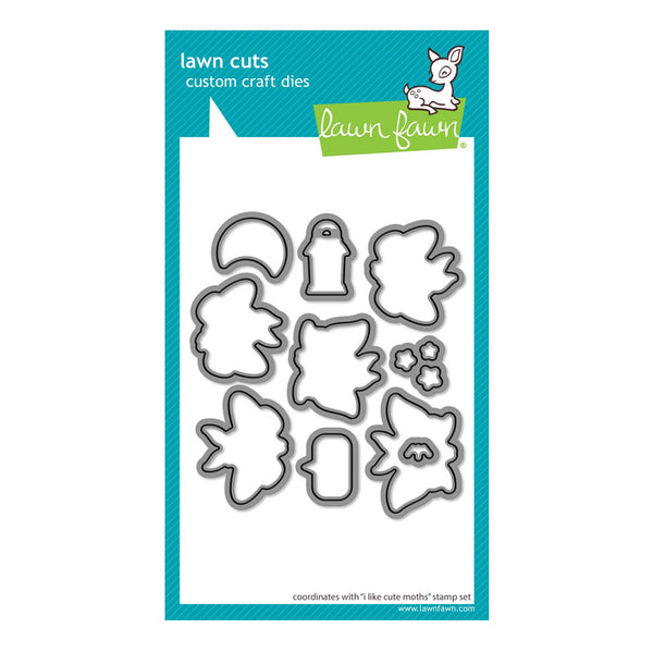 Lawn Fawn Dies I Like Cute Moths