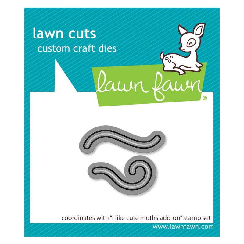 Lawn Fawn Dies I Like Cute Moths Add-On