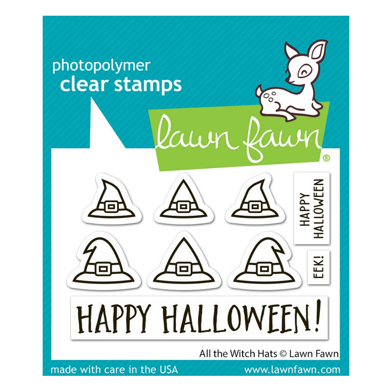 Lawn Fawn Clear Stamps All The Witch Hats