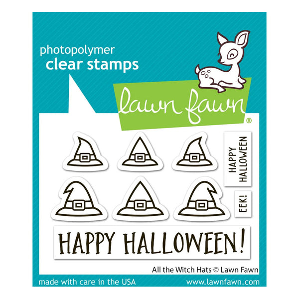 Lawn Fawn Clear Stamps All The Witch Hats