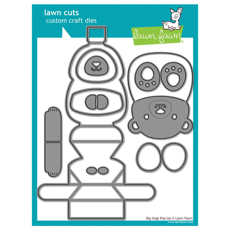 Lawn Fawn Dies Big Hugs Pop-Up