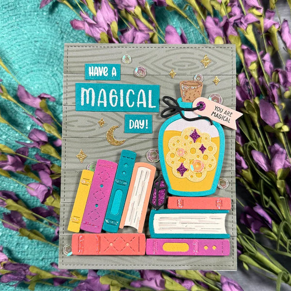 Lawn Fawn Dies Build-A-Potion Bottle