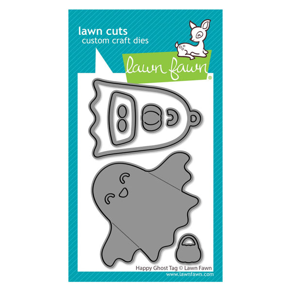 Lawn Fawn Dies Happy Ghost Tag