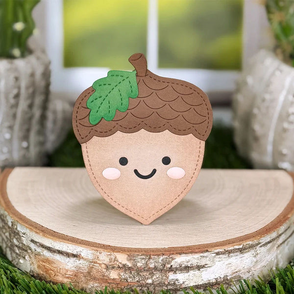 Lawn Fawn Dies Outside In Stitched Acorn