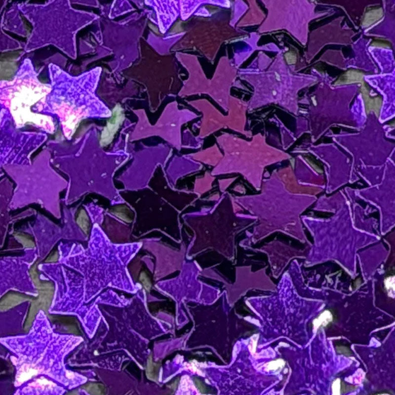 Lawn Fawn Confetti Purple Stars