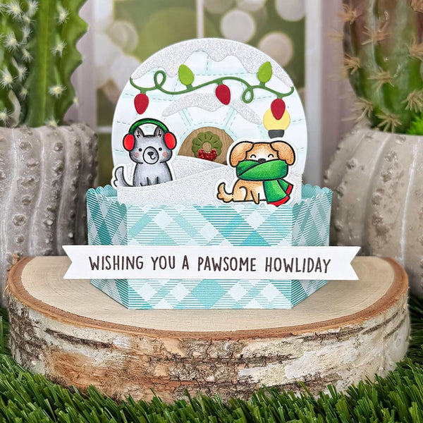 Lawn Fawn Clear Stamps Cozy Dogs
