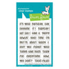 Lawn Fawn Clear Stamps Henry's Sentiment: Dog
