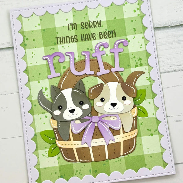 Lawn Fawn Clear Stamps Henry's Sentiment: Dog