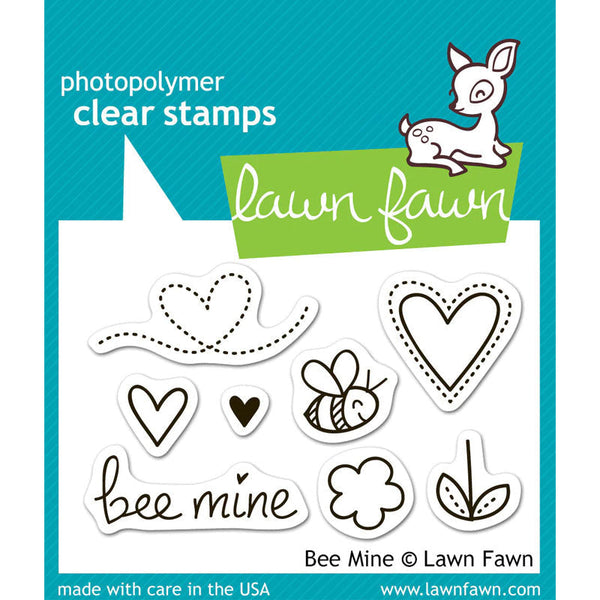 Lawn Fawn Clear Stamps Bee Mine