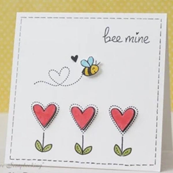Lawn Fawn Clear Stamps Bee Mine