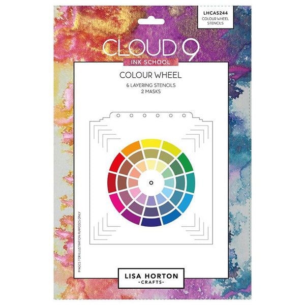 Lisa Horton Stencil Colour Wheel