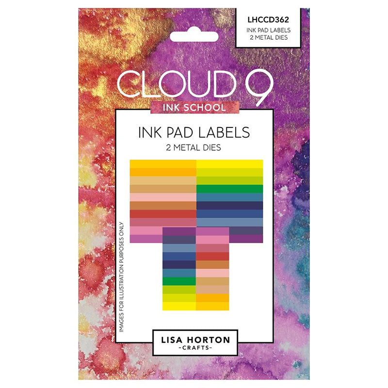 Lisa Horton Dies Ink Pad Labels