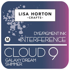 Lisa Horton Crafts Cloud 9 Shimmer Pad Galaxy Dream