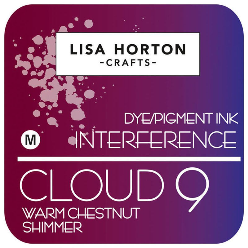 Lisa Horton Crafts Cloud 9 Shimmer Interference Ink Pad Warm Chestnut