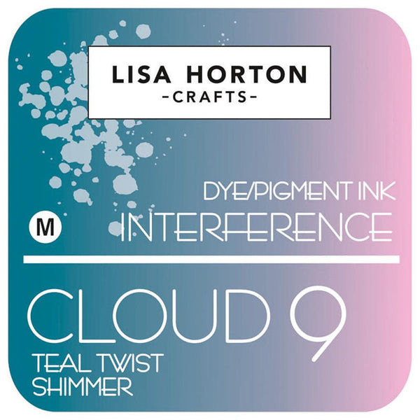 Lisa Horton Crafts Cloud 9 Shimmer Interference Ink Pad Teal Twist
