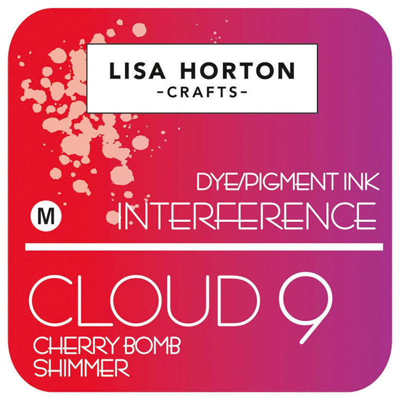 Lisa Horton Crafts Cloud 9 Shimmer Pad Cherry Bomb