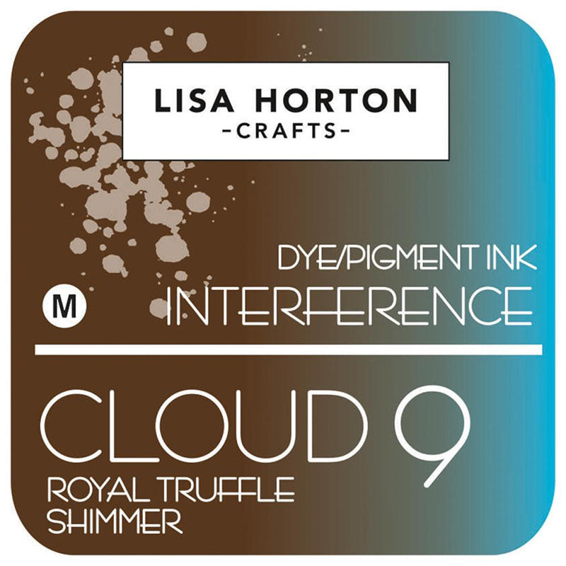 Lisa Horton Crafts Cloud 9 Shimmer Pad Royal Truffle