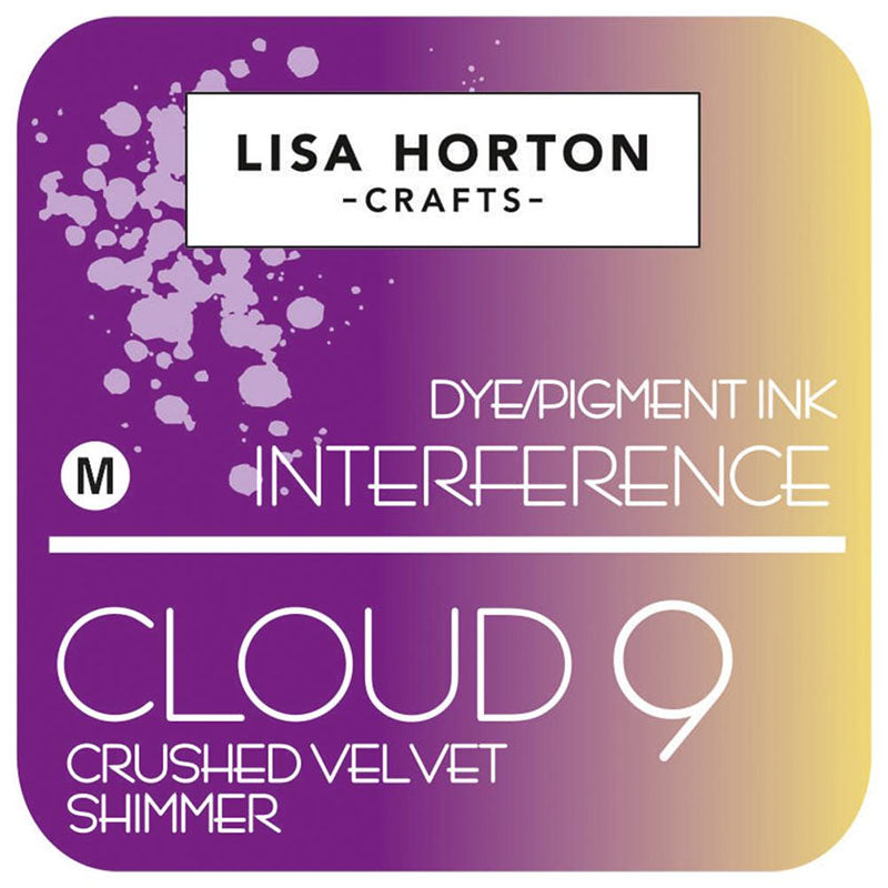Lisa Horton Crafts Cloud 9 Shimmer Pad Crushed Red Velvet