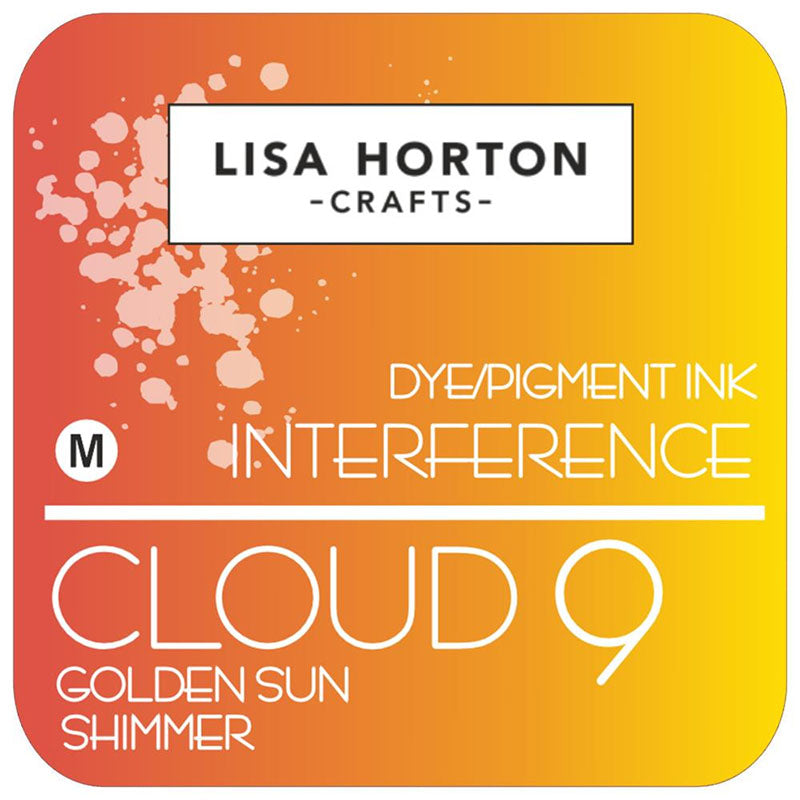 Lisa Horton Crafts Cloud 9 Shimmer Pad Golden Sun