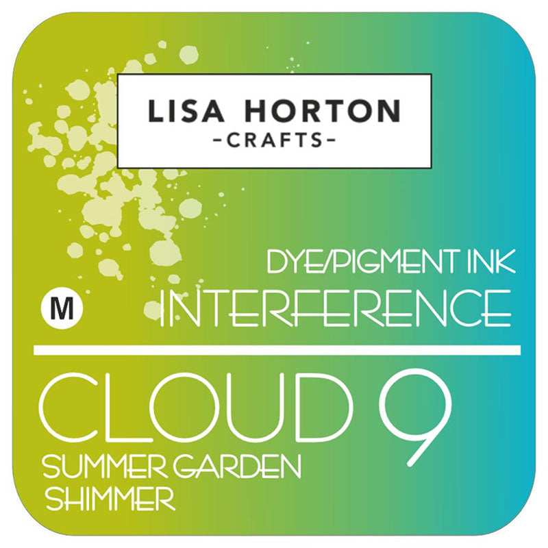 Lisa Horton Crafts Cloud 9 Shimmer Pad Summer Garden