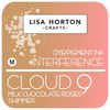 Lisa Horton Crafts Cloud 9 Shimmer Interference Ink Pad Chocolate Roses