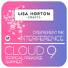 Lisa Horton Crafts Cloud 9 Shimmer Interference Ink Pad Tropical Paradise