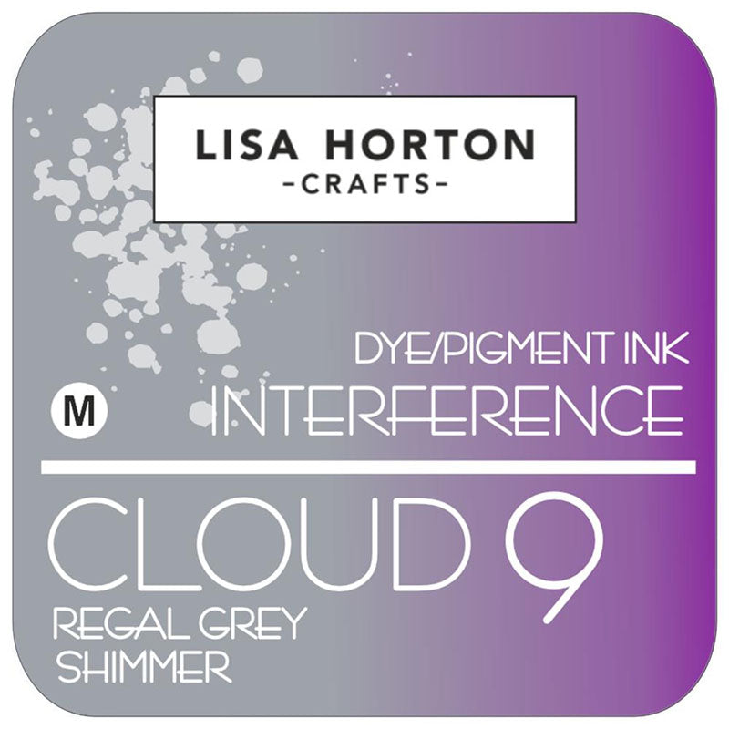 Lisa Horton Crafts Cloud 9 Shimmer Pad Regal Grey