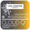 Lisa Horton Crafts Cloud 9 Shimmer Interference Ink Pad Charcoal Gold