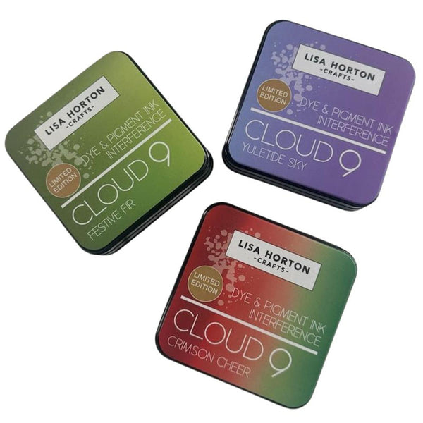 Lisa Horton Limited Edition 3pc Christmas, Festive Fir, Yuletide Sky