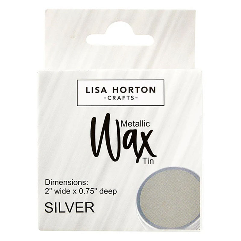Lisa Horton Wax Tin Silver