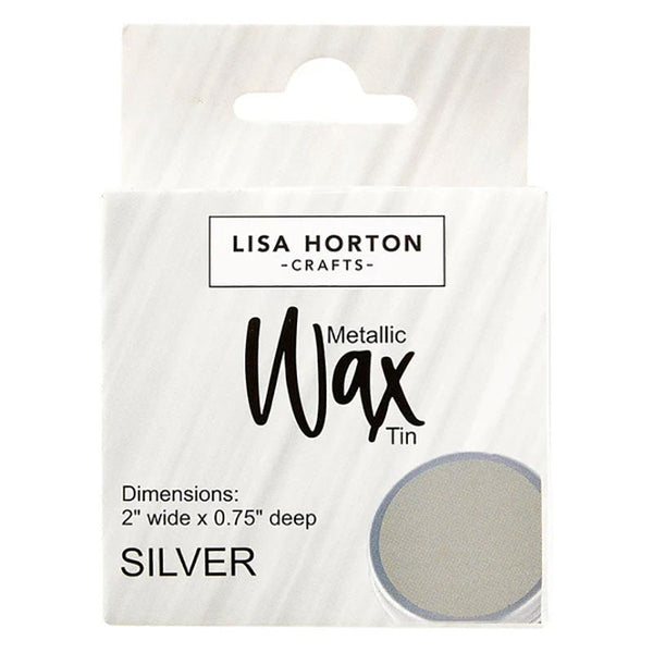 Lisa Horton Wax Tin Silver
