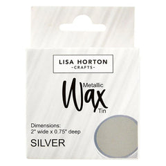 Lisa Horton Wax Tin Silver