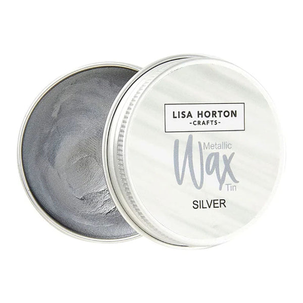 Lisa Horton Wax Tin Silver