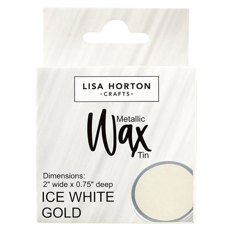 Lisa Horton Wax Tin Ice White Gold