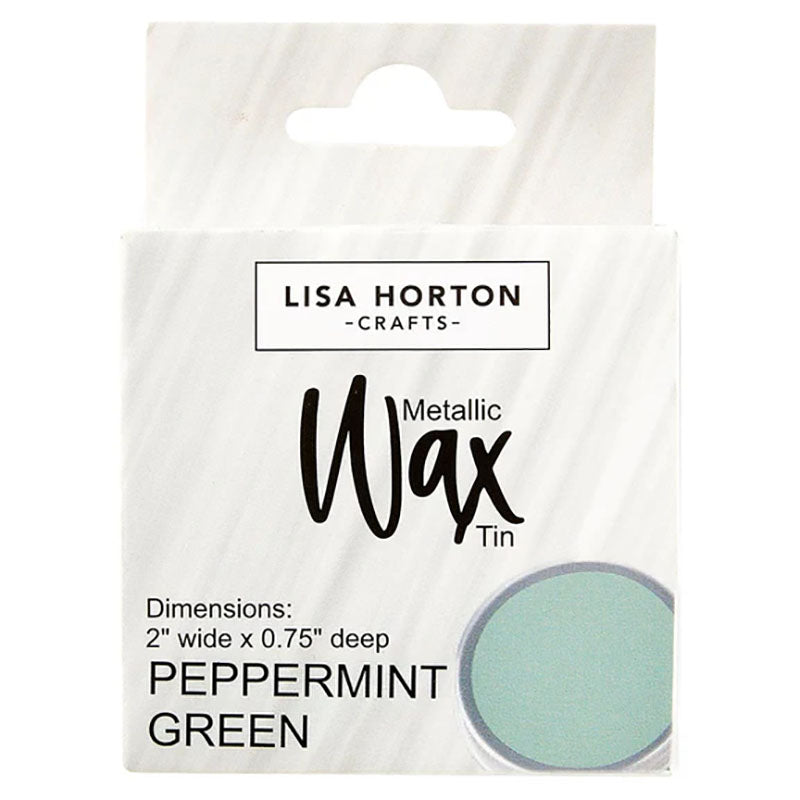 Lisa Horton Wax Tin Peppermint Green