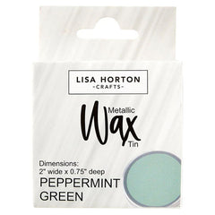 Lisa Horton Wax Tin Peppermint Green