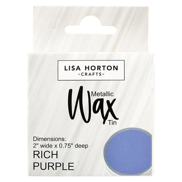 Lisa Horton Wax Tin Rich Purple