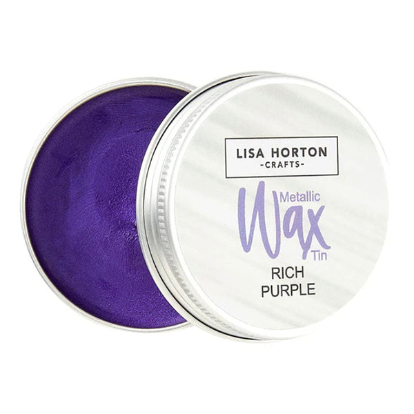 Lisa Horton Wax Tin Rich Purple